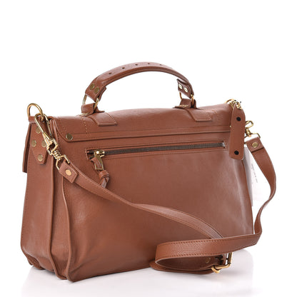 Proenza Schouler Lambskin Medium PS1 Satchel Saddle 3 of 11