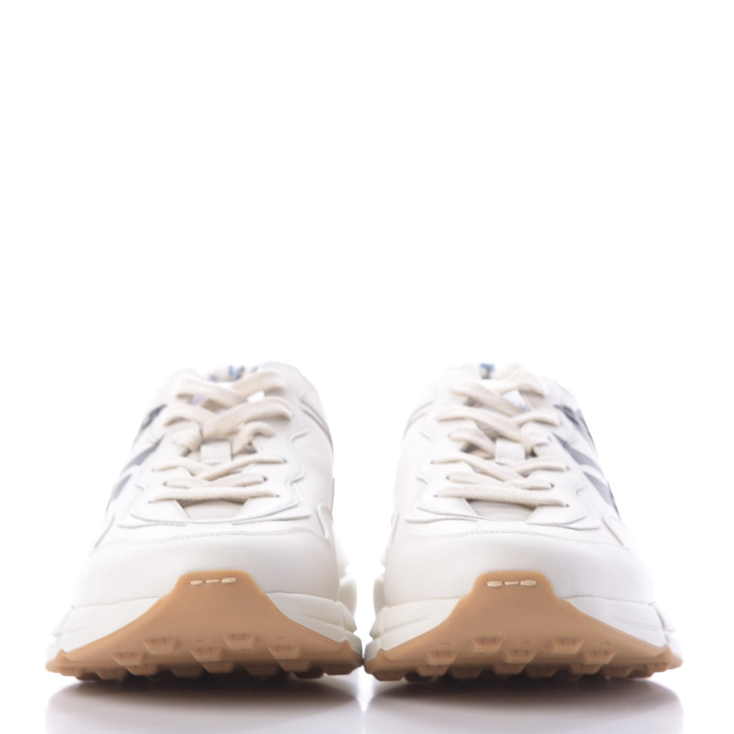 X MLB Calfskin NY Yankees Mens Rhyton Sneakers 9.5 Mystic White