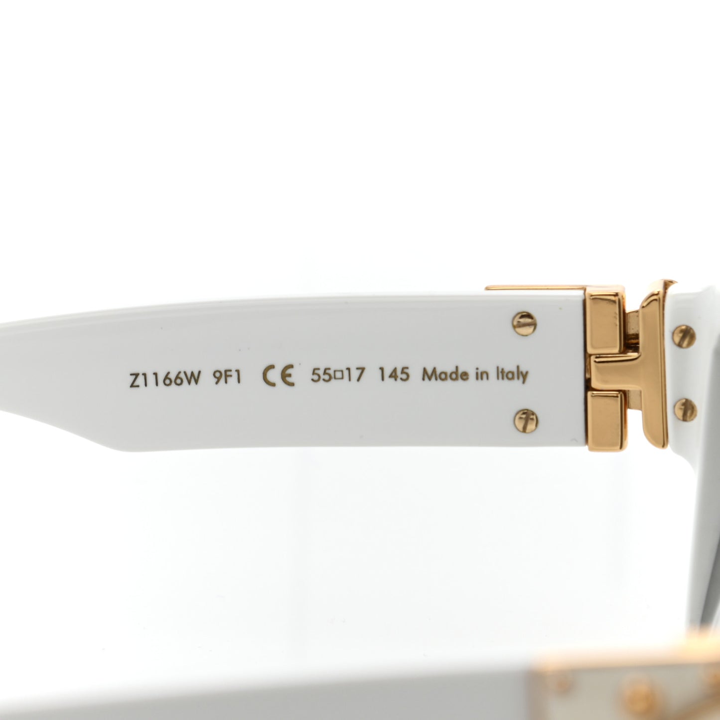Acetate 1.1 Millionaires Z1166W Sunglasses White