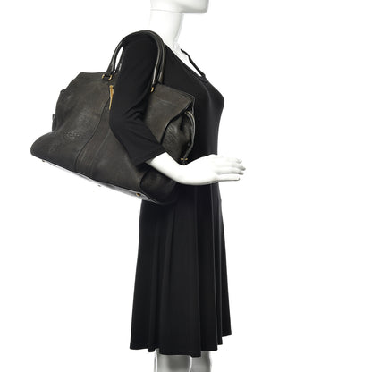Saint Laurent Sheepskin Large Cabas ChYc Black 2 of 16