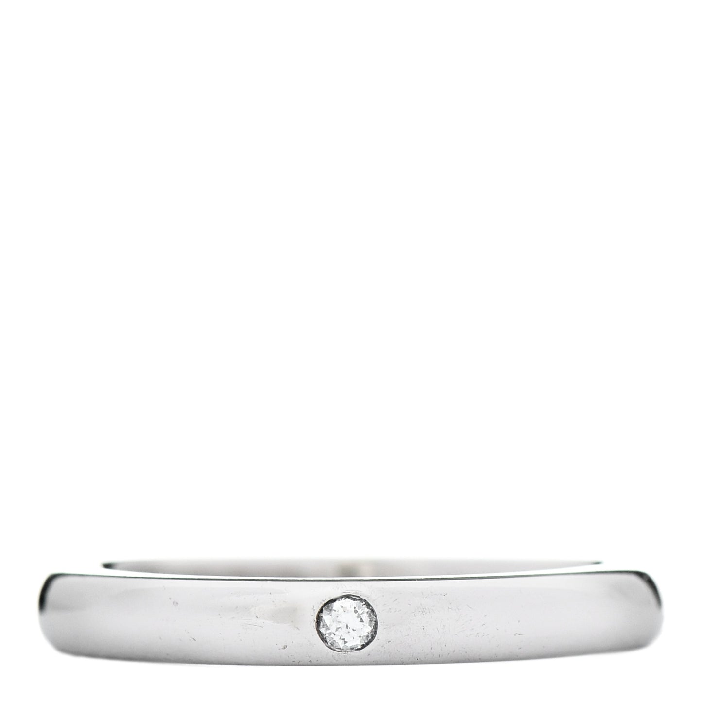 Platinum Diamond Elsa Peretti Band Ring 47 4