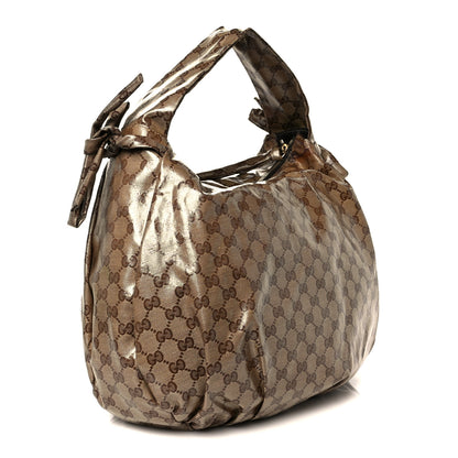 Gucci Crystal Monogram Hysteria Hobo 3 of 11
