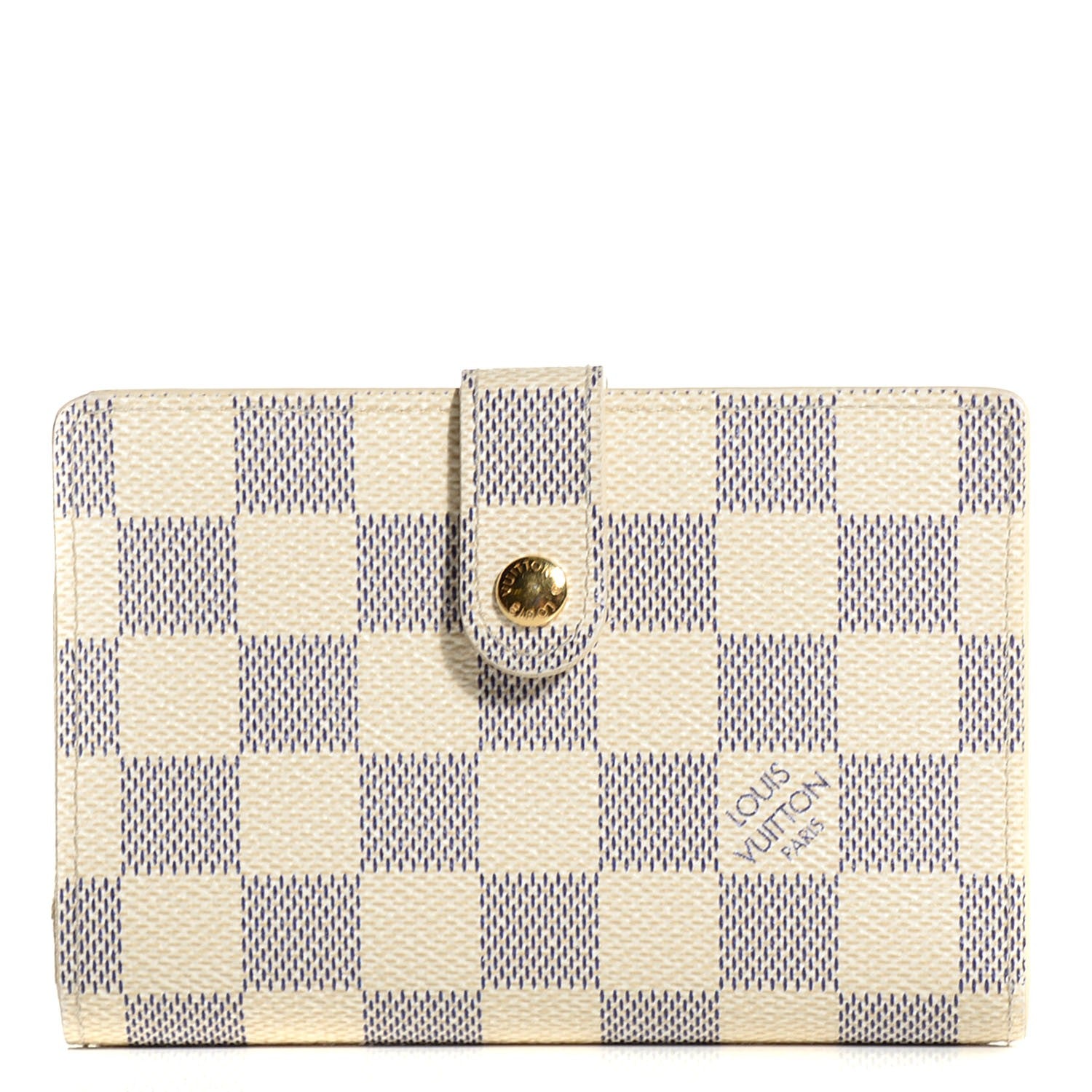 Louis Vuitton Damier Azur French Purse Wallet 1 of 7