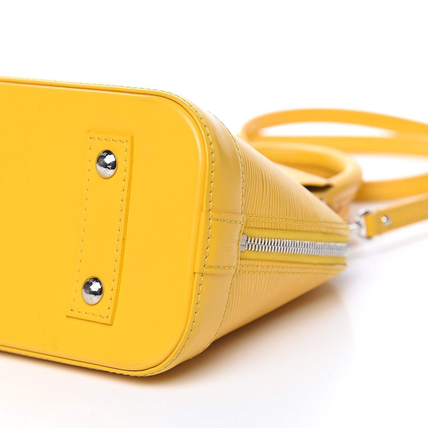 Louis Vuitton Epi Alma BB Citron 7 of 14