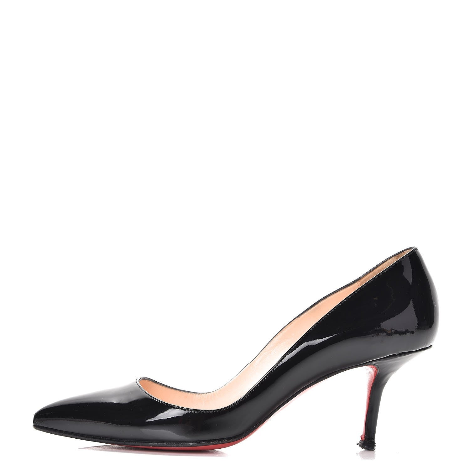 Christian Louboutin Patent 70 Pumps 38 Black 1 of 21
