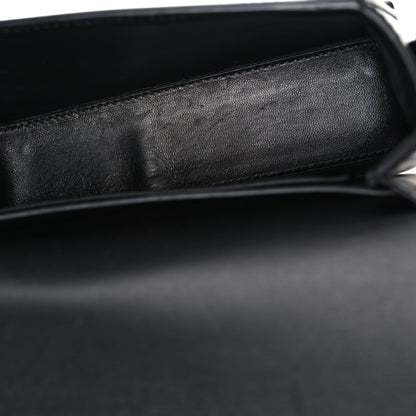 Burberry Smooth Calfskin Two Tone Small Grace Bag Black 5 of 10