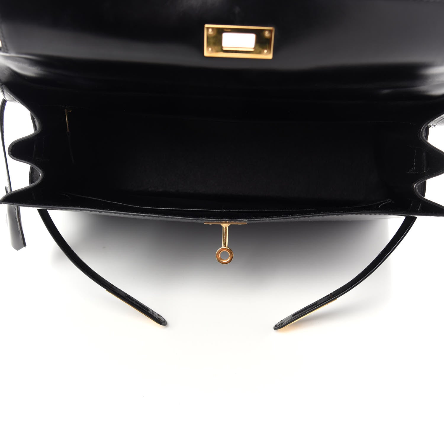 Hermes Box Kelly Sellier 32 Black 5 of 16