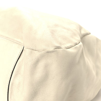 Chanel Lambskin Large Edgy Hobo White 10 of 19