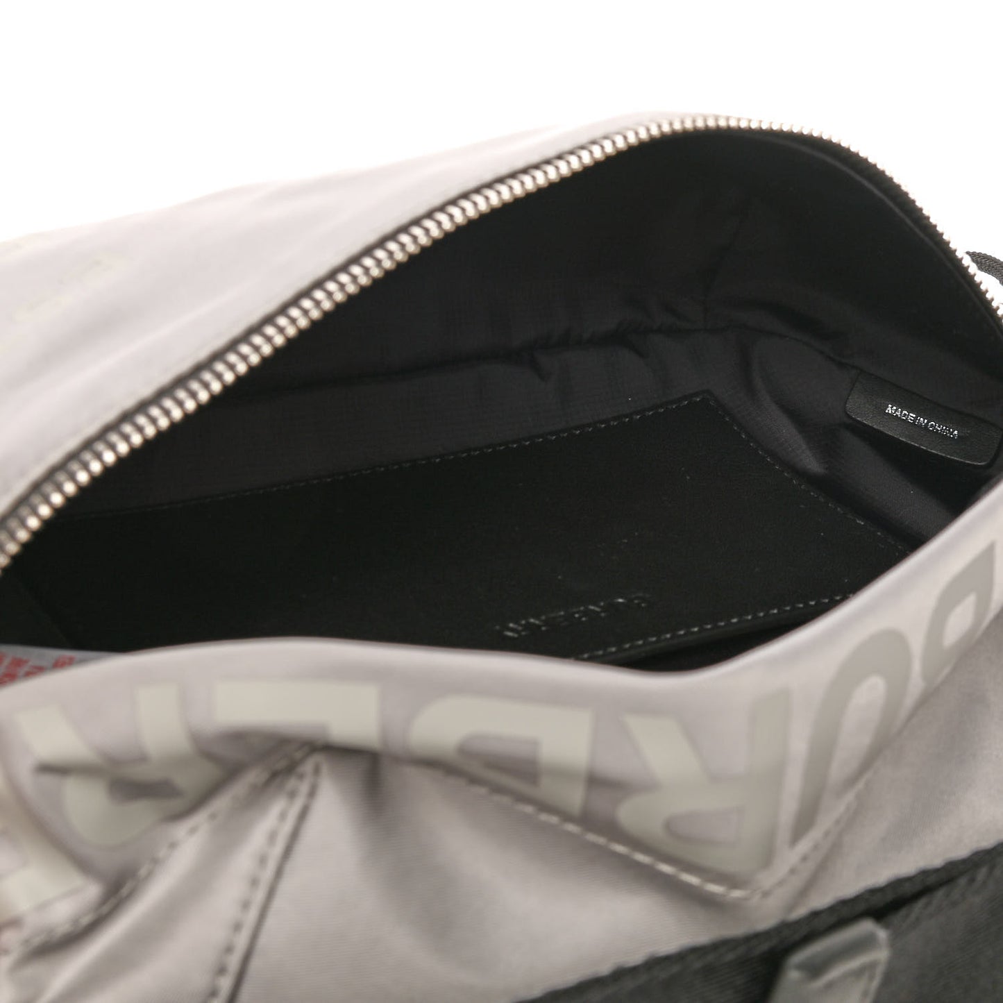 Econyl Horseferry Print Sonny Bum Bag Cloud Grey