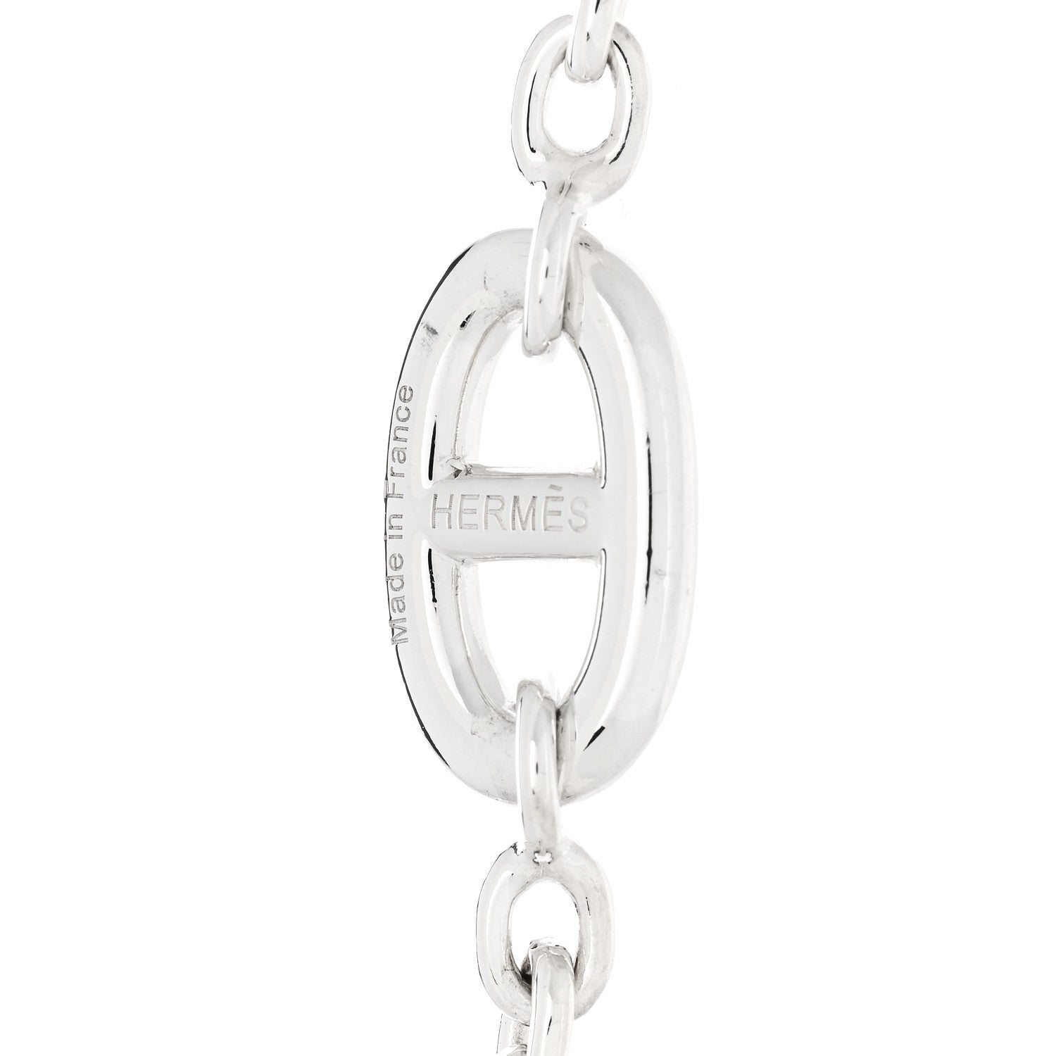 Hermes Sterling Silver Farandole Bracelet 3 of 4