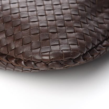 Bottega Veneta Nappa Intrecciato Large Veneta Hobo Ebano 9 of 10