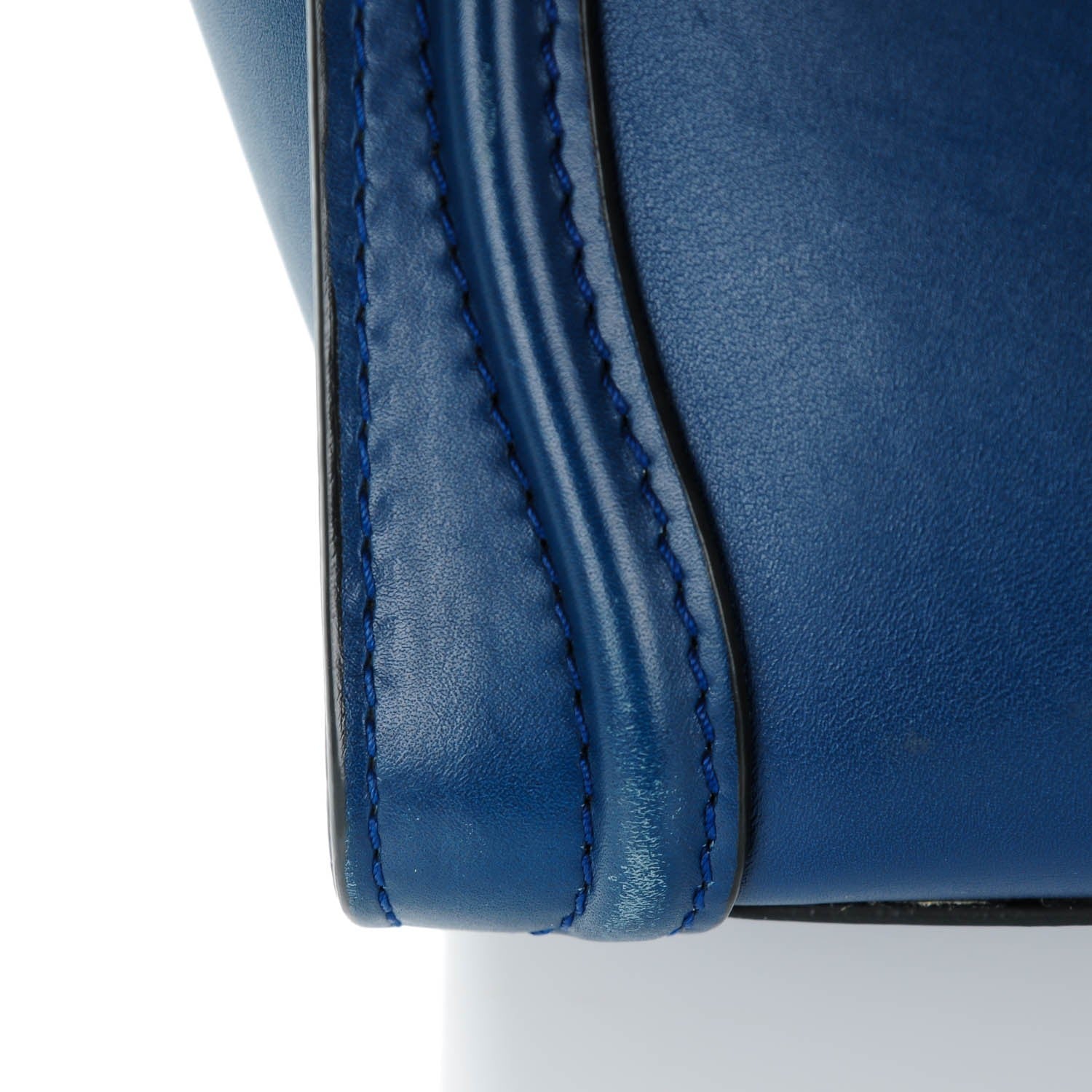 Celine Smooth Calfskin Nano Luggage Ocean Blue 12 of 12