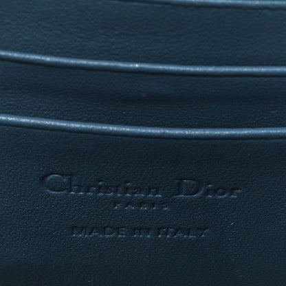 Christian Dior Lambskin Cannage Lady Dior Phone Holder Denim Blue 6 of 10
