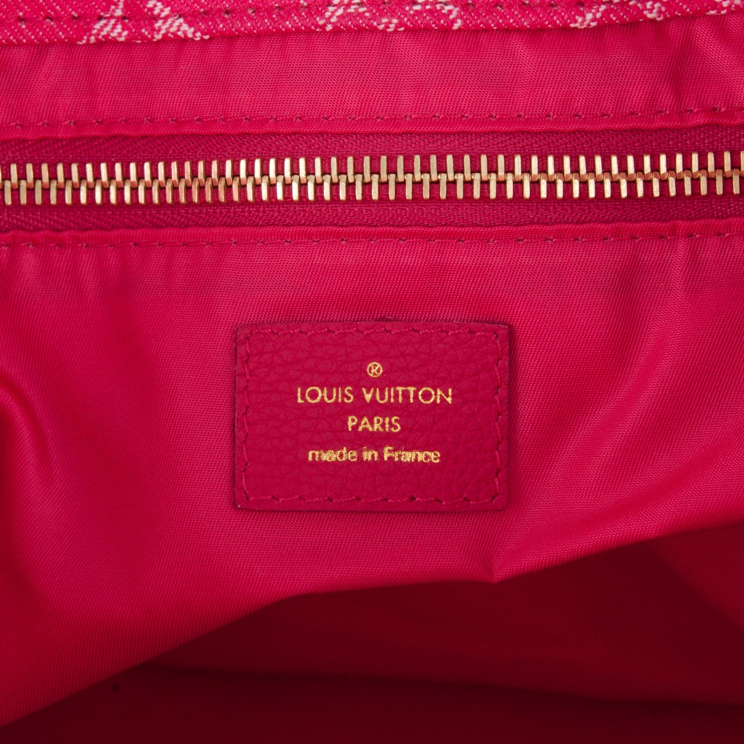 Louis Vuitton Denim Noefull MM Rose Indien 6 of 7