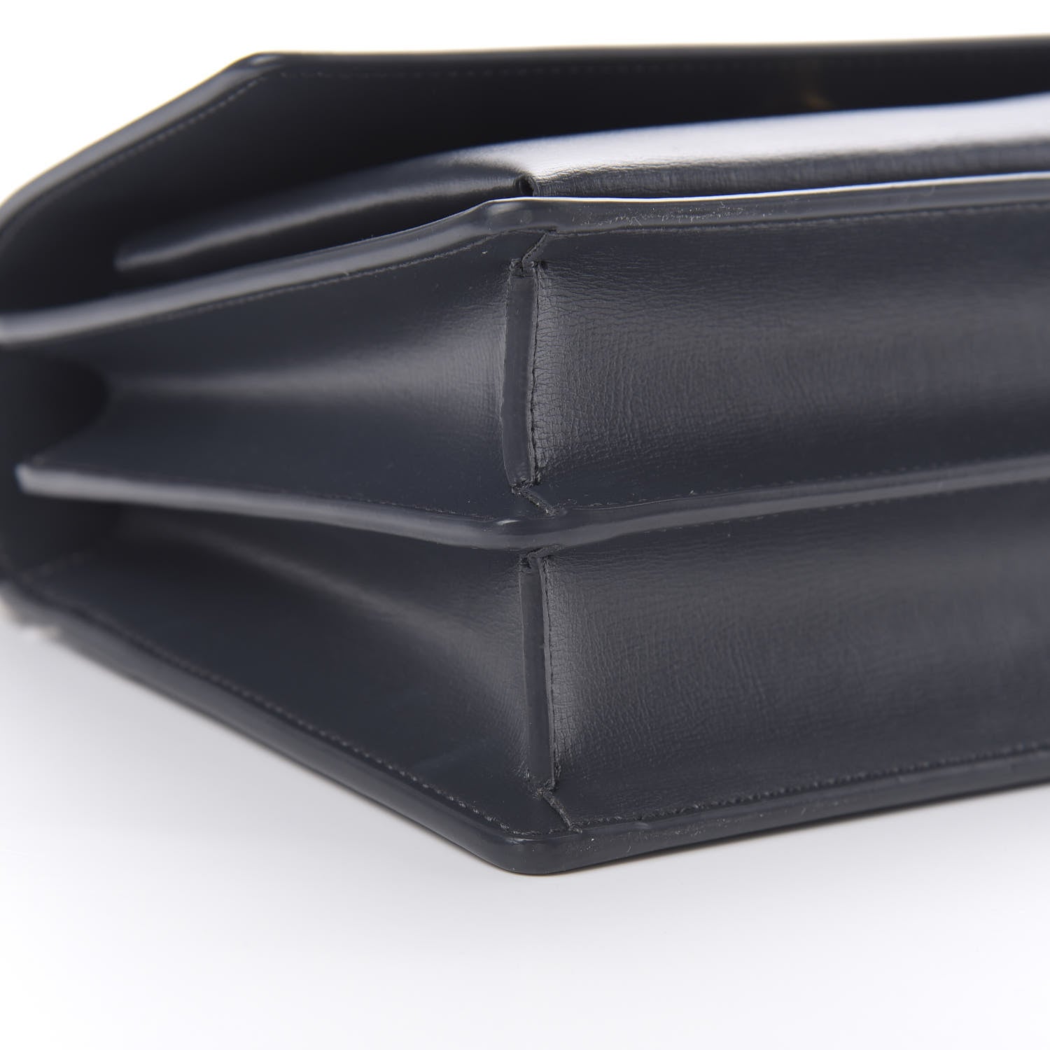Saint Laurent Calfskin Medium Monogram Sunset Gray 8 of 11