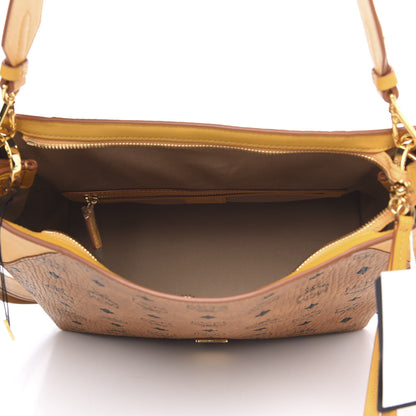 MCM Visetos Medium Klara Hobo Cognac Yellow 5 of 10