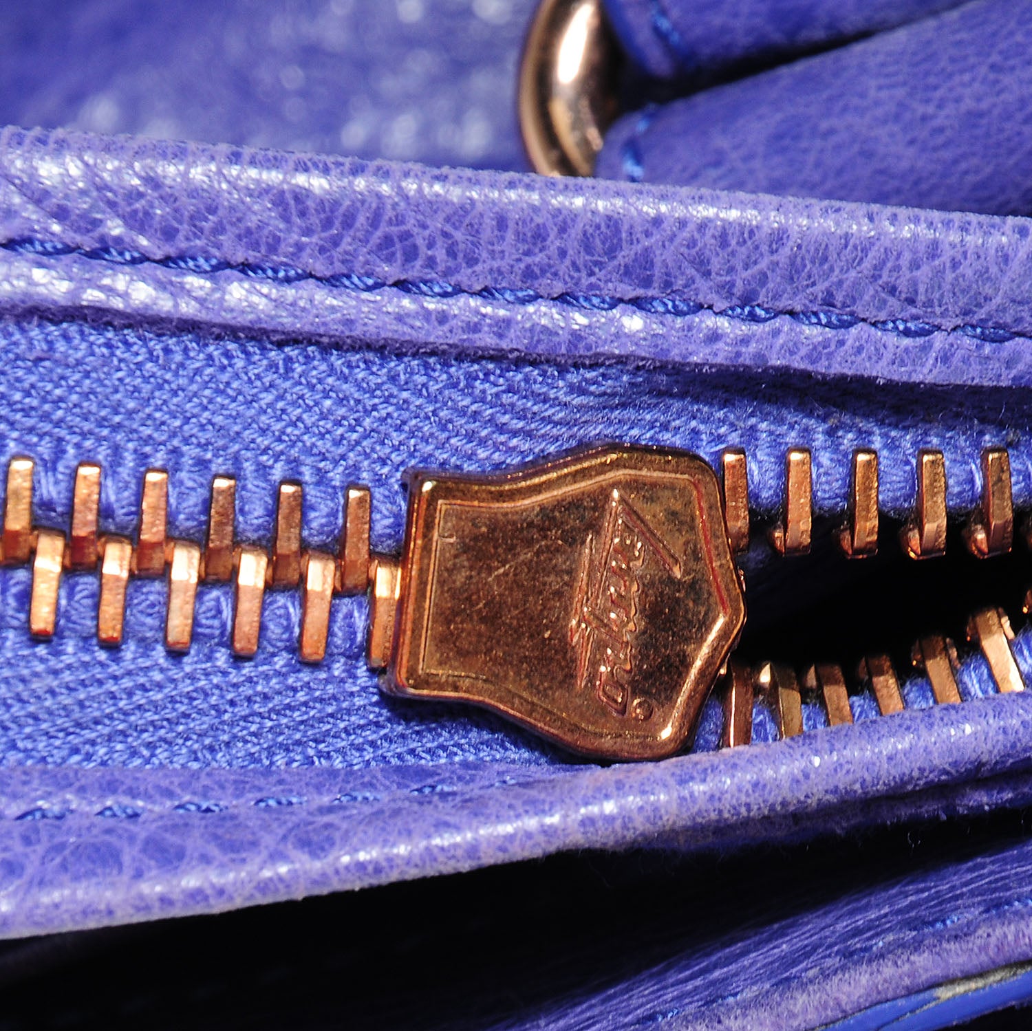 Balenciaga Agneau Giant 21 Rose Gold Hardware City Bleu Lavande 8 of 10