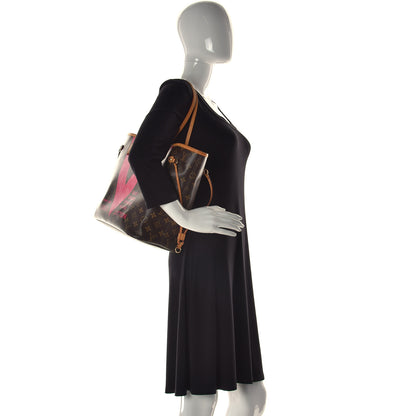 Louis Vuitton Monogram V Neverfull MM Grenade 3 of 39