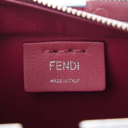 Fendi Vitello Dolce Mini 3jours Tote Black Cherry 7 of 8