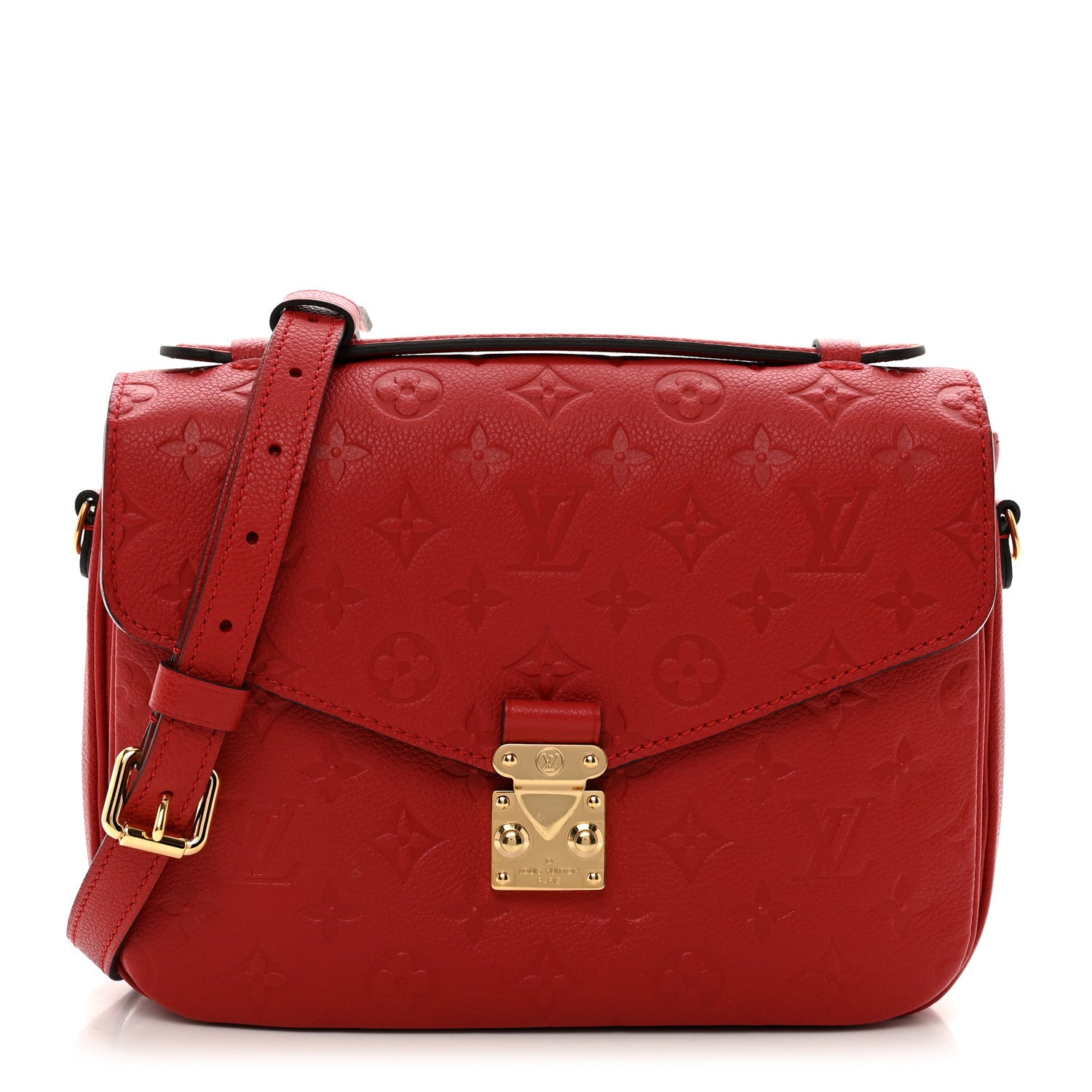 Louis Vuitton Empreinte Pochette Metis Cherry 1 of 9