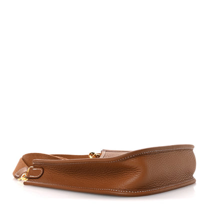 Hermes Taurillon Clemence Evelyne TPM Gold 4 of 11