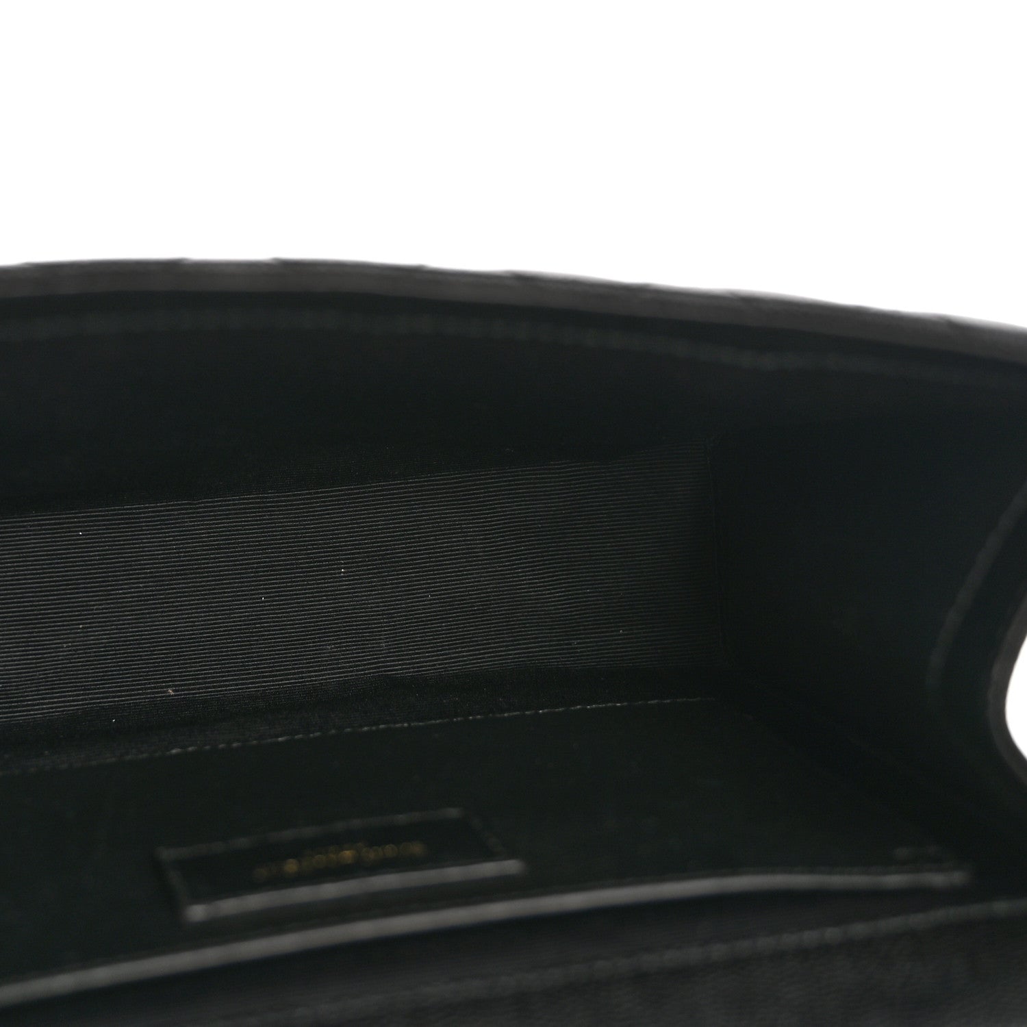 Saint Laurent Grain De Poudre Textured Mixed Matelasse Triquilt Medium Monogram Satchel Black 5 of 12