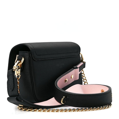 Louis Vuitton Grained Calfskin Lockme Tender Black 3 of 10