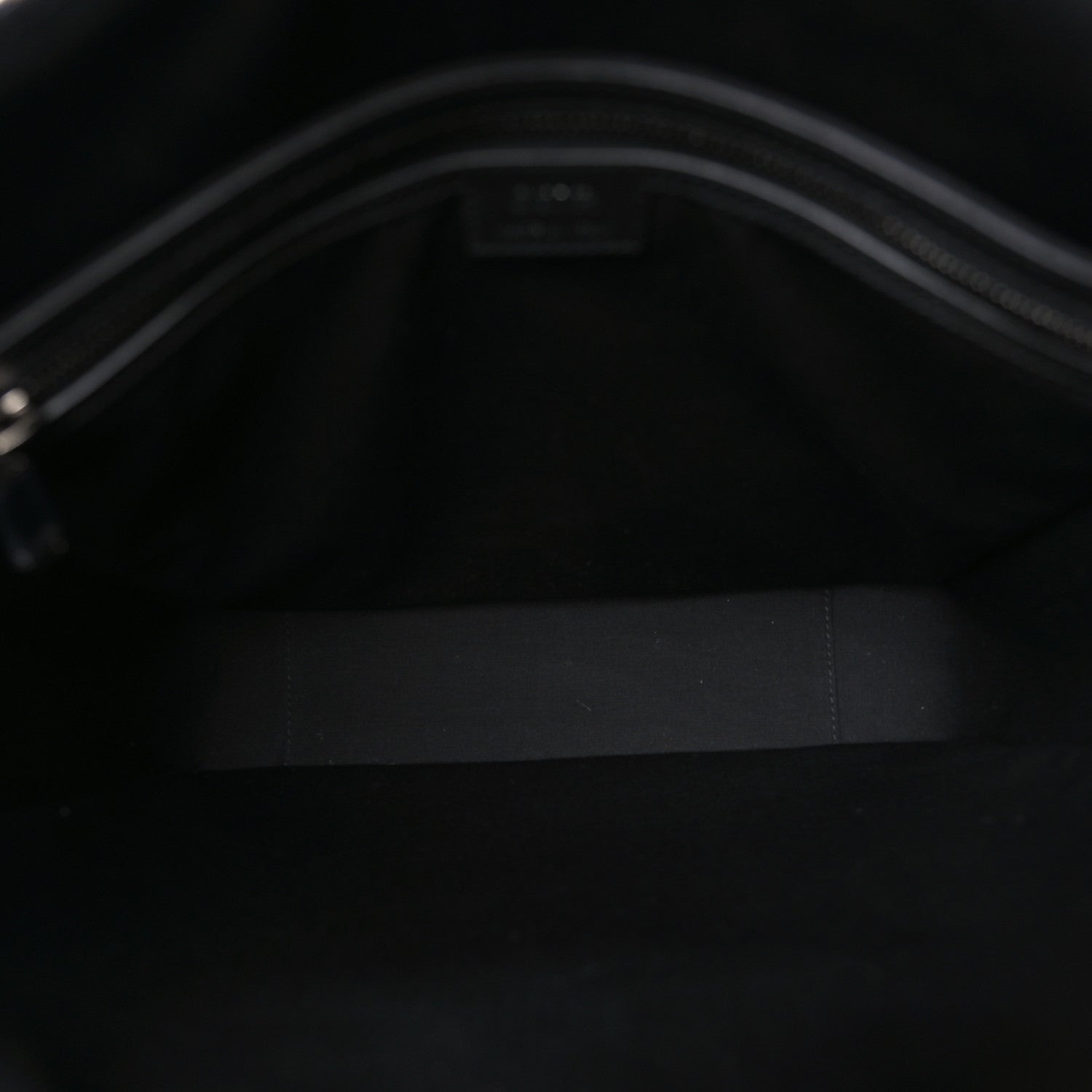 Christian Dior Oblique Saddle Tote Beige Black 5 of 10