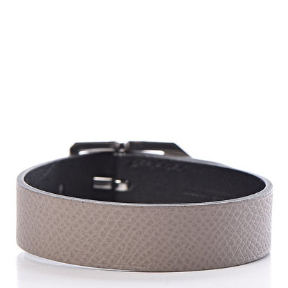Hermes Swift Epsom Paddock Simple Tour Bracelet T4 Black Etain 3 of 6