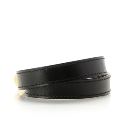 Hermes Box Kelly Double Tour Bracelet M Black 3 of 7