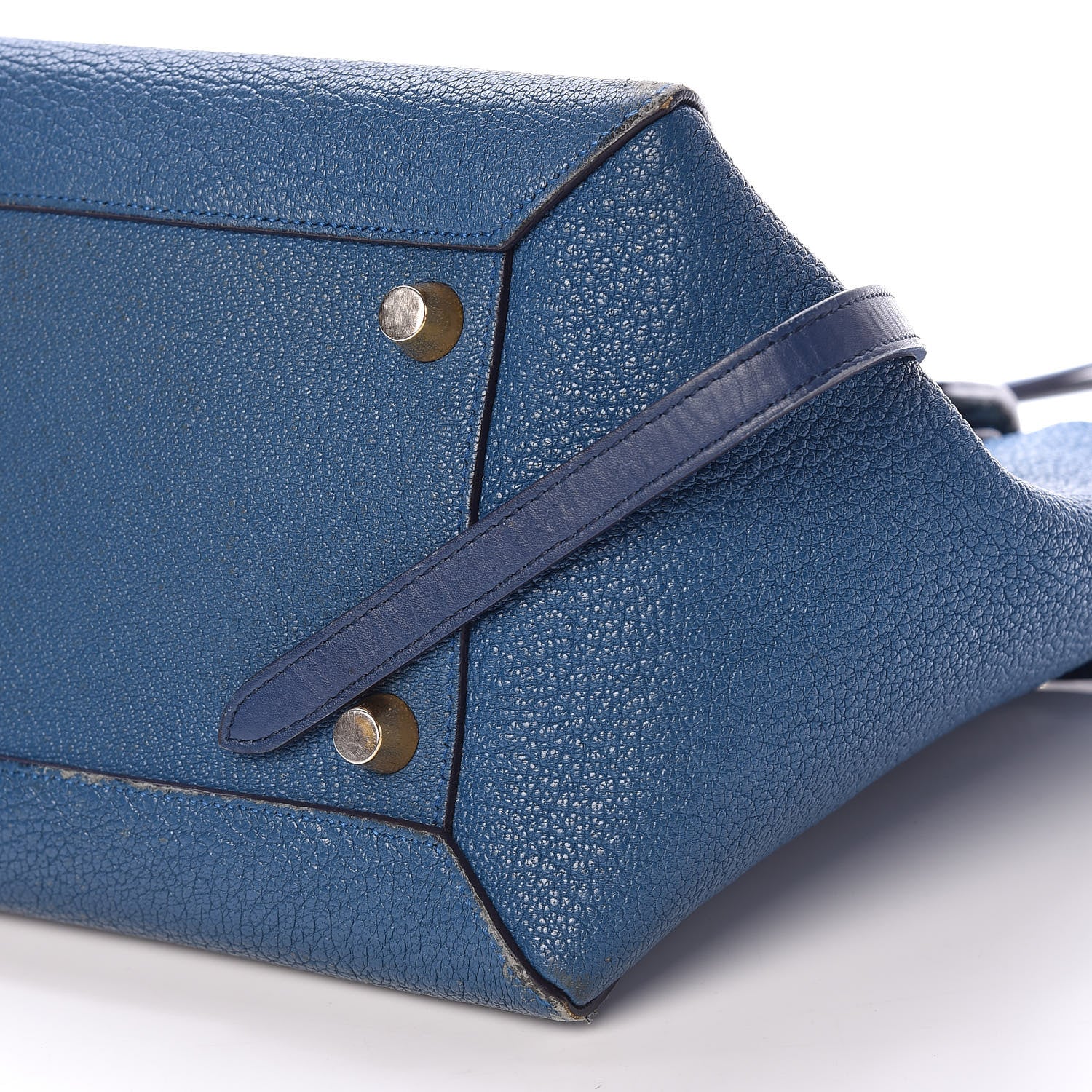 Celine Goatskin Smooth Calfskin Mini Belt Bag Sea 7 of 18