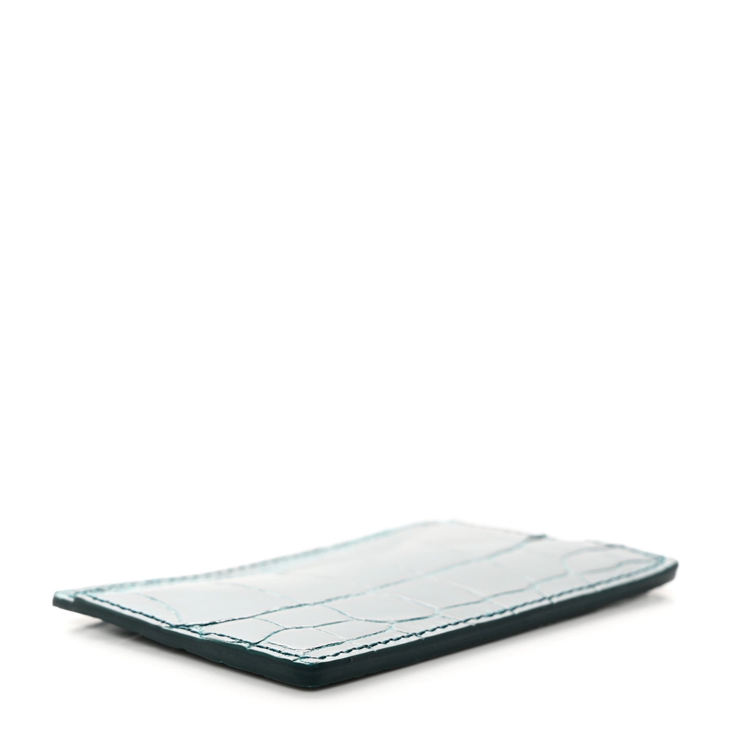 Louis Vuitton Alligator Card Holder Emeraude 4 of 8