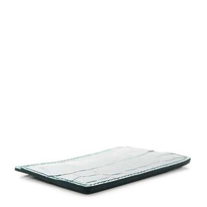 Louis Vuitton Alligator Card Holder Emeraude 4 of 8