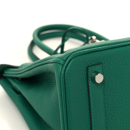 Hermes Togo Verson Birkin 30 Vert Vertigo Vert Fonce 9 of 12