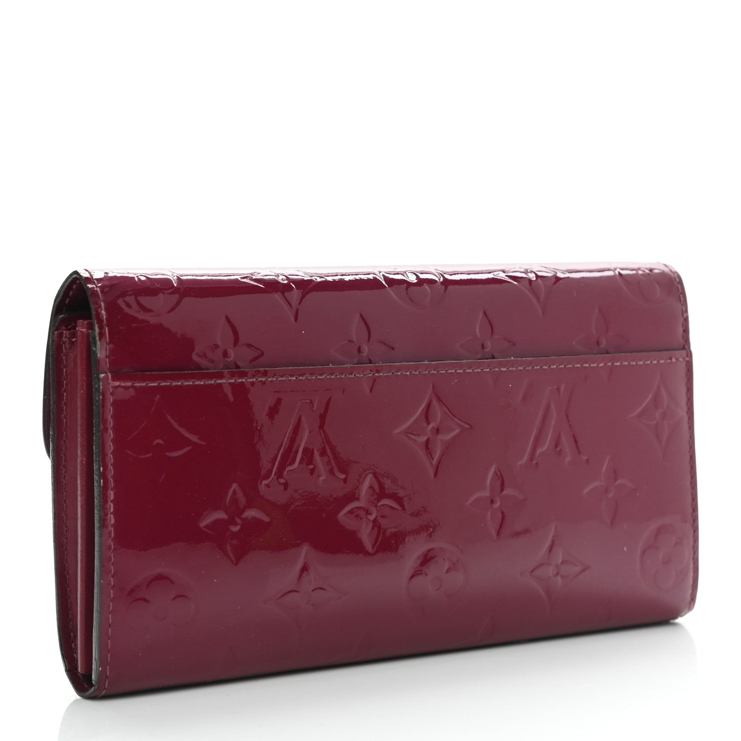 Louis Vuitton Vernis Sarah Wallet NM Magenta 2 of 6
