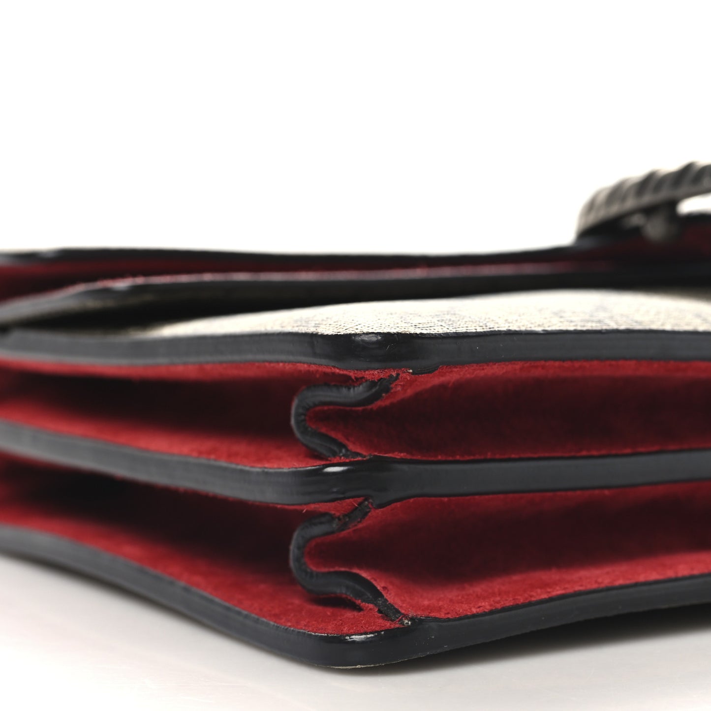 GG Supreme Monogram Small Dionysus Shoulder Bag Red
