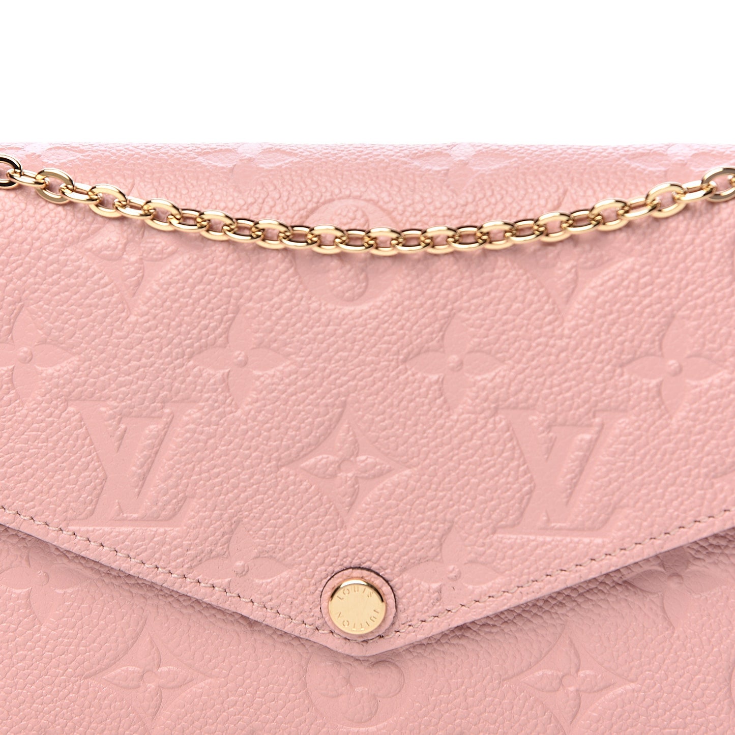 Empreinte Pochette Felicie Chain Wallet Rose Poudre