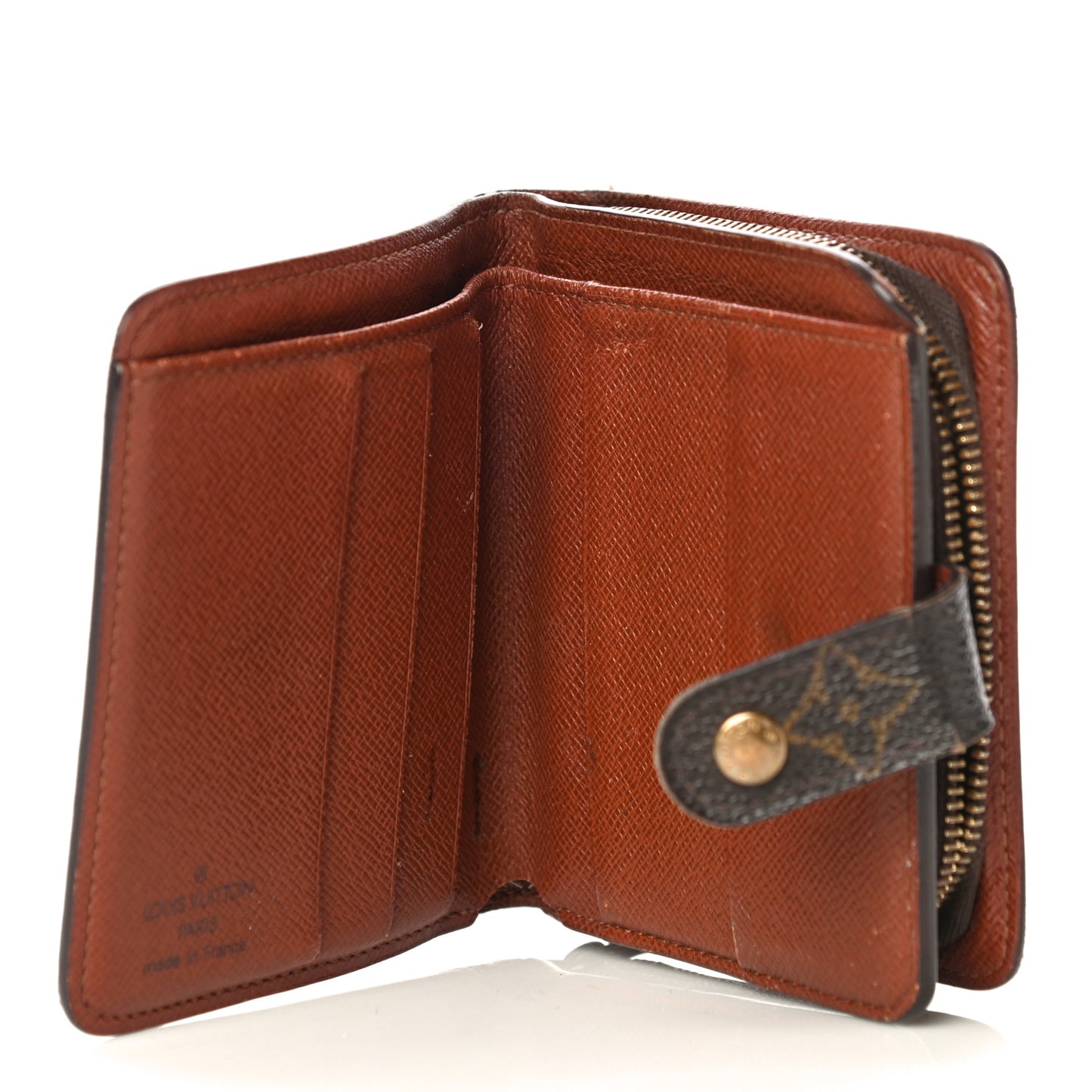 Monogram Compact Zippe Zipped Wallet