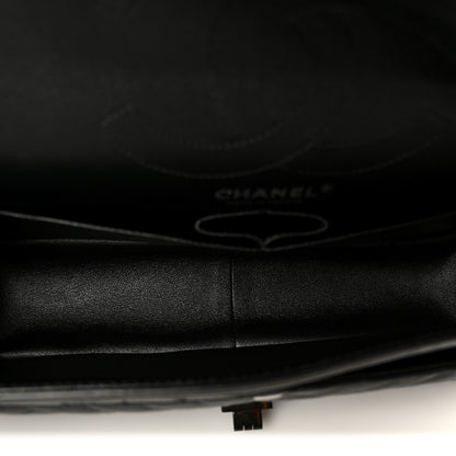 Chanel Aged Calfskin Chevron Quilted 2.55 Reissue 226 So Black 5 of 10