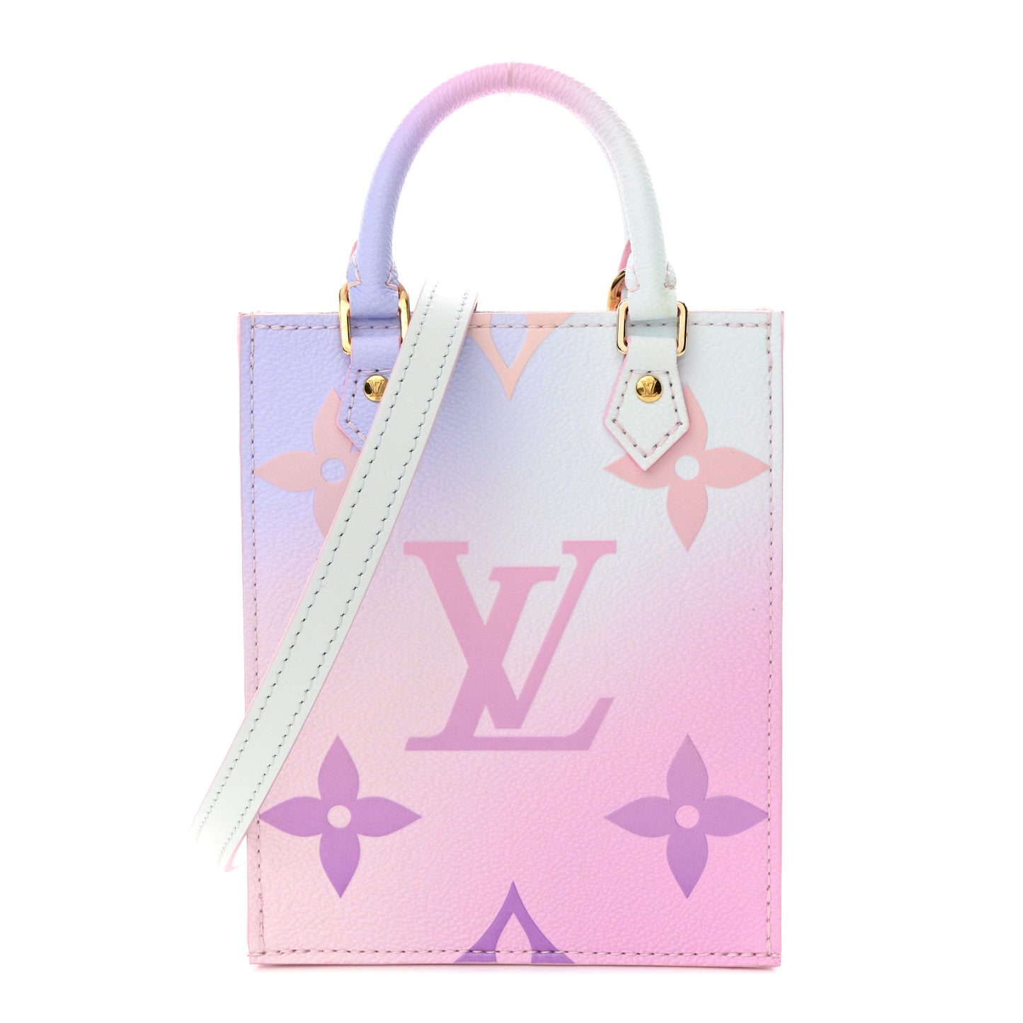 Monogram Giant Spring In The City Petit Sac Plat Sunrise Pastel