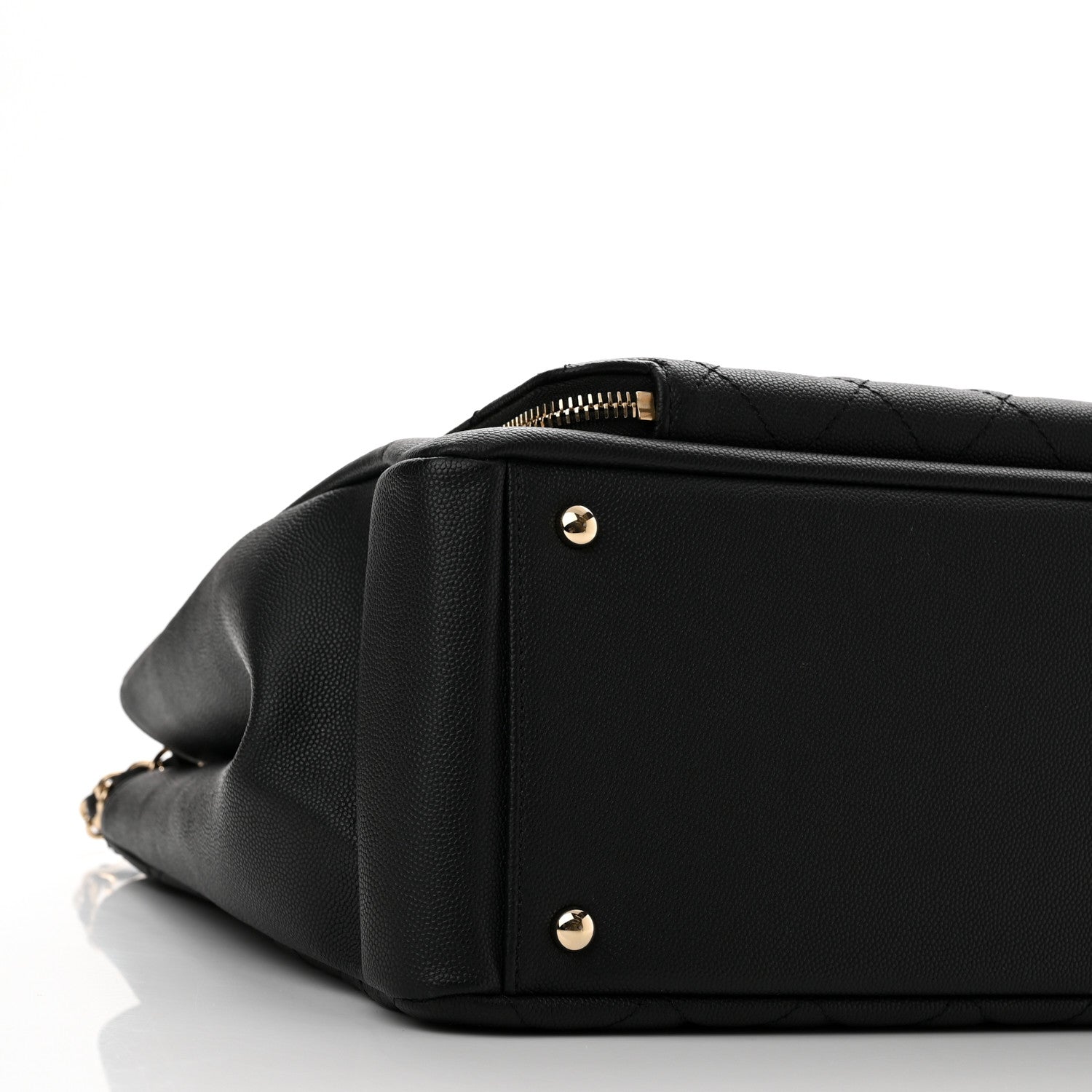 Chanel Caviar Quilted Large Business Affinity Shopping Bag Black 9 of 10