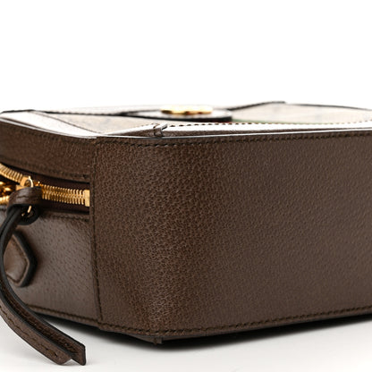 Gucci GG Supreme Monogram Mini Ophidia Top Handle Shoulder Bag Brown 9 of 10