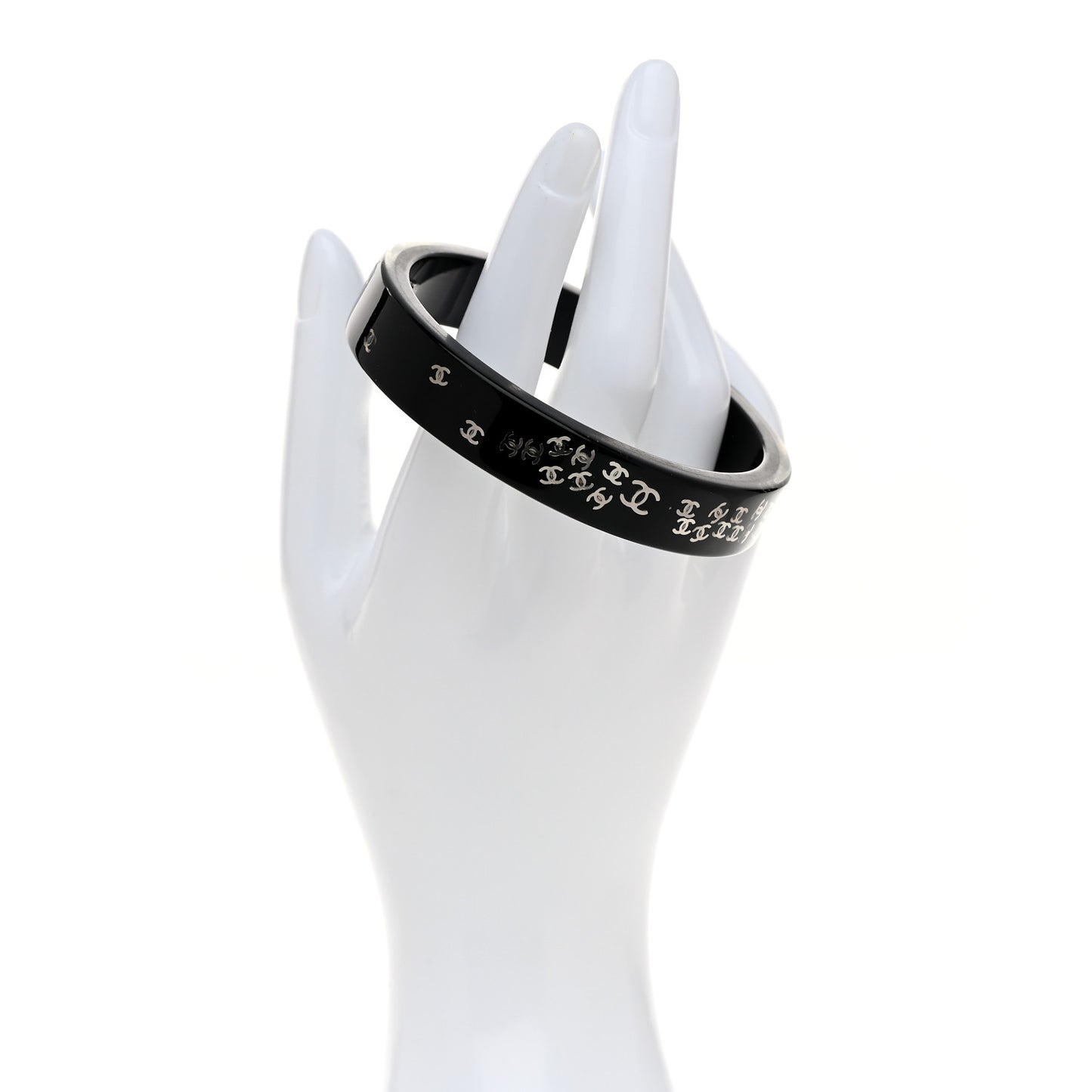 Resin CC Bangle Black