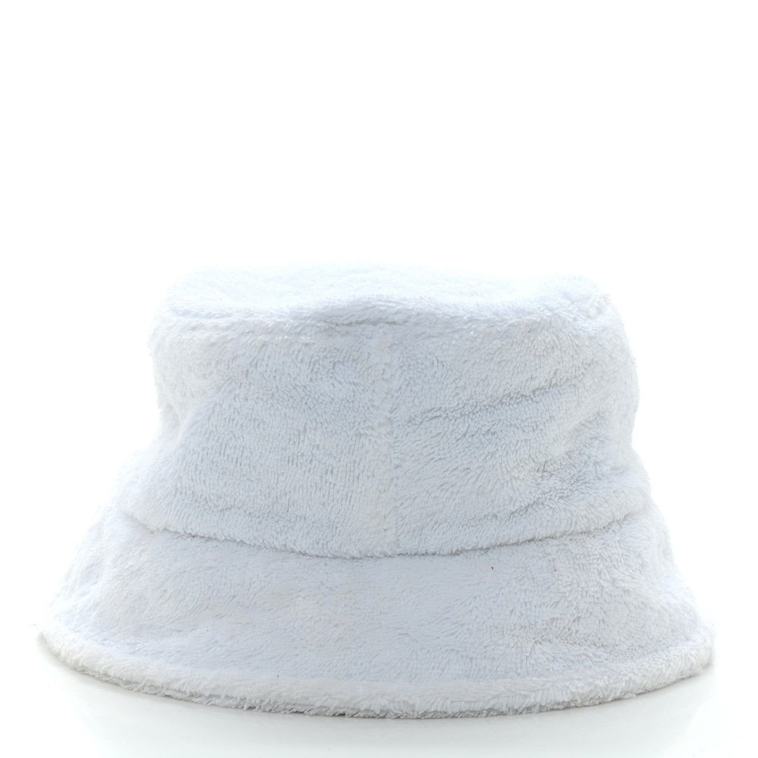 Chanel Terry Cloth CC Bucket Hat L White 5 of 7