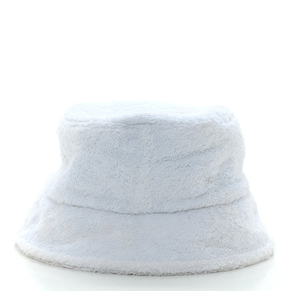 Chanel Terry Cloth CC Bucket Hat L White 5 of 7