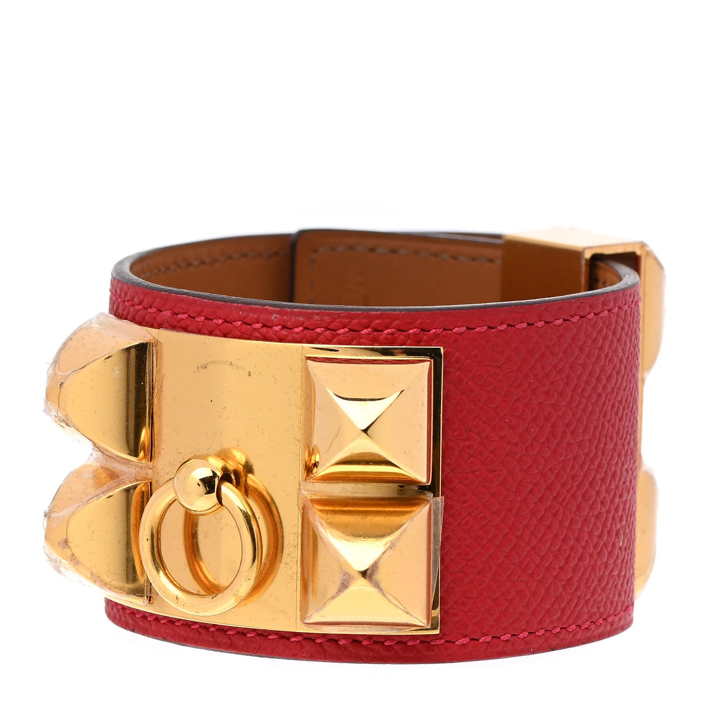 Epsom Collier de Chien CDC Bracelet XS Rouge Casaque