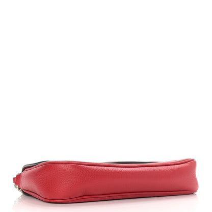 Gucci Pebbled Calfskin Medium Soho Flap Crossbody Vibrant Red 5 of 11