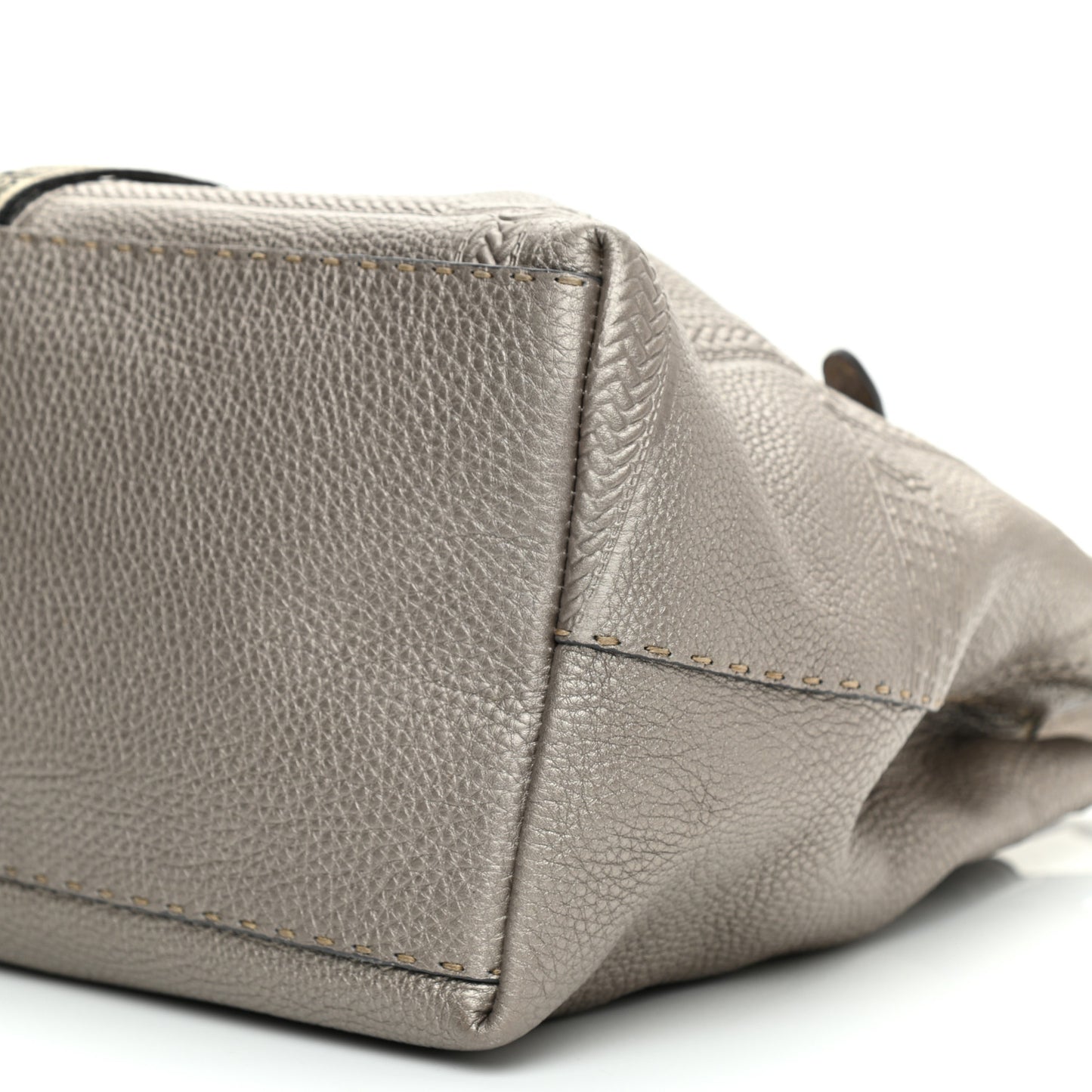 Cuoio Romano Selleria Large Villa Borghese Tote Peltro