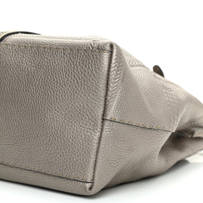 Fendi Cuoio Romano Selleria Large Villa Borghese Tote Peltro 9 of 9