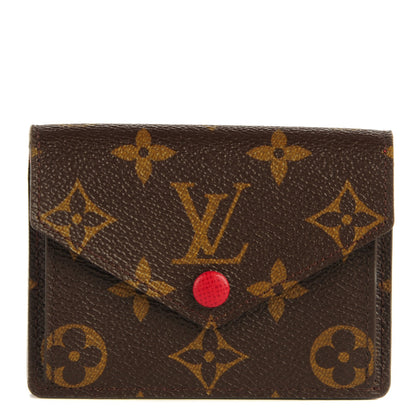 Louis Vuitton Monogram Compact Marie Wallet Rouge 1 of 6